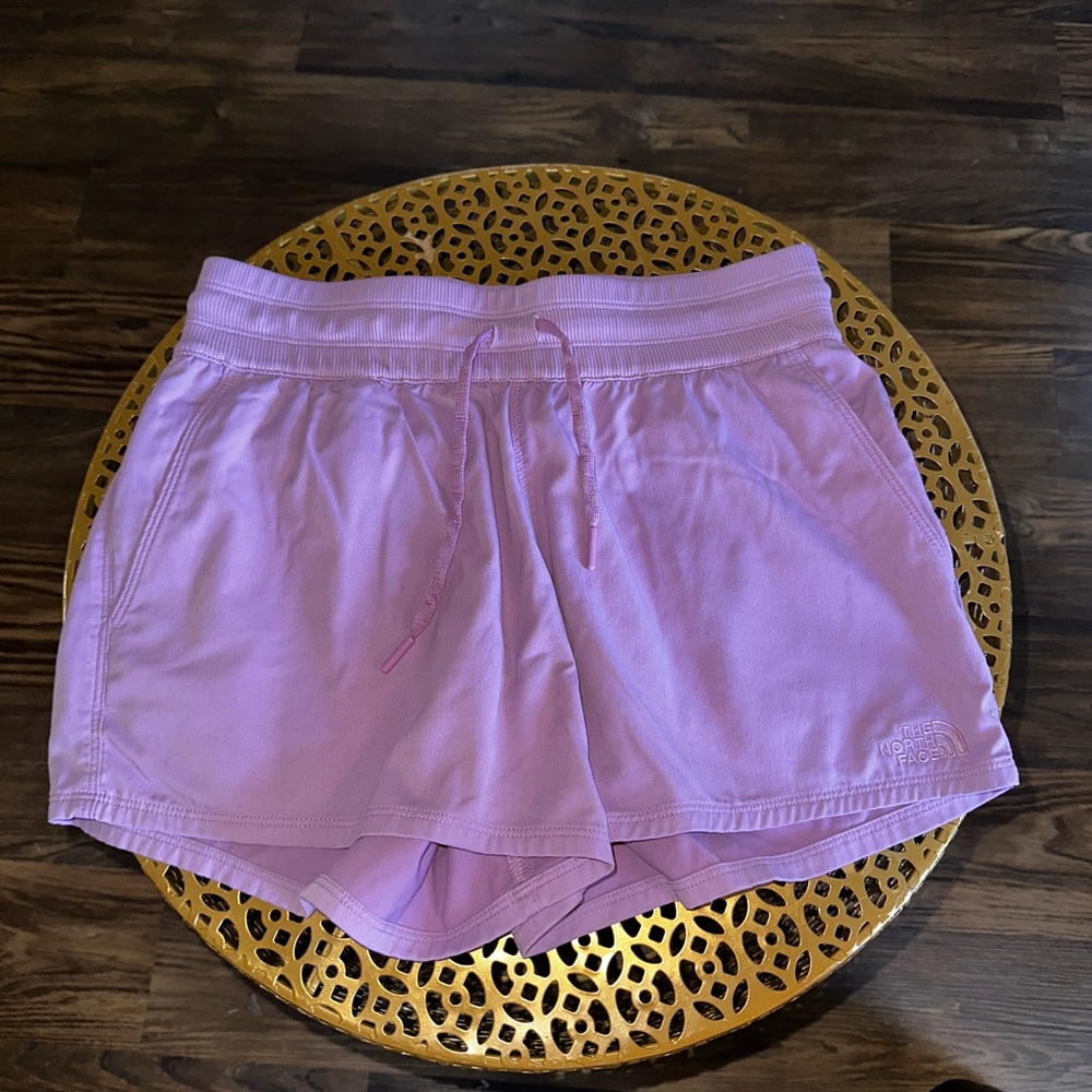 The North Face Women’s Athletic Shorts • Size M • Lavender • Drawstring Waist